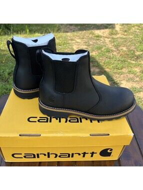 New! Woman's Boots Carhartt Frontier Chelsea Work Boot Size 9M $150 MSRP